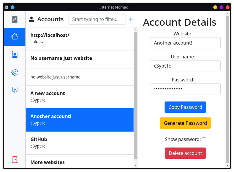 Internet Nomad Login